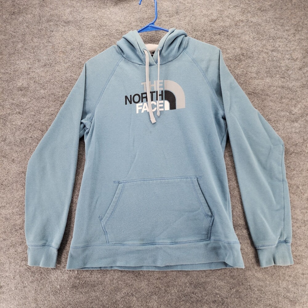 The North Face Hoodie Womens Large Long Sleeve Blue